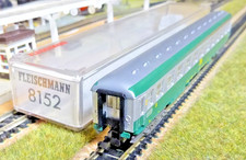 Fleischmann Piccolo scala N 8152 treno rapido carrozza passeggeri SNCF 2. Classe scatola originale