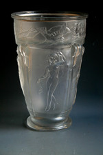 ANTICO VASO IN VETRO ART DECO