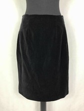 KENZO PARIS Gonna Donna Velluto Liscio Cotone Tubino Woman Velvet Skirt Sz.M  44