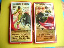 Scatole Fiammiferi Vintage Provenienza Spagna Con 8 Scomparti Porta Fiammiferi