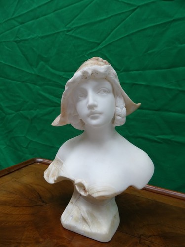 Scultura volto donna - volto, di