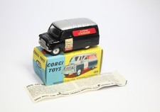 Corgi 421 Bedford 12cwt Van Evening Standard in scatola originale - quasi come nuovo vintage