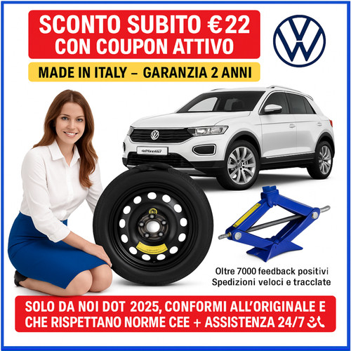 Kit ruotino scorta da - di,