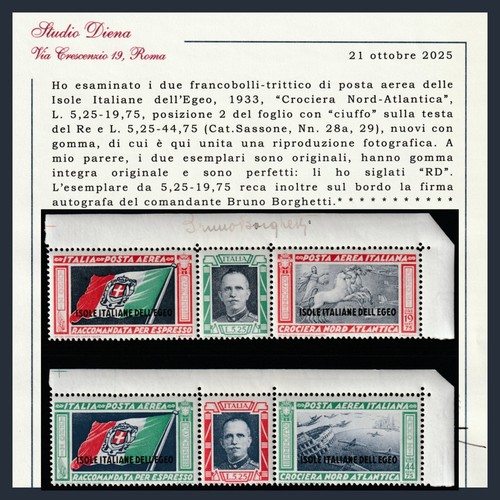 Colonie italiane 1933 egeo - 1933,