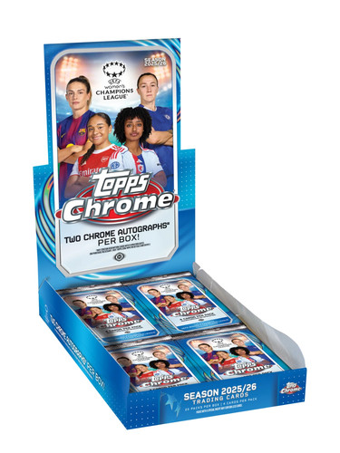 2025 topps chrome scatola - 2025-26,
