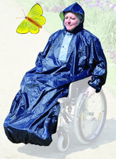 Rainstar Stb Carrozzella Cappuccio Pioggia Con Maniche E Sichtfenstern