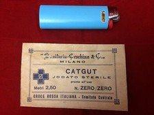 SANITARIA CESCHINA MILANO CATGUT JODATO CROCE ROSSA MEDICO FARMACIA SUTURA VUOTA