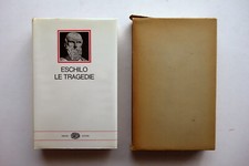 Eschilo Le Tragedie Einaudi i