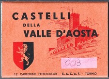 003 RICORDO DI  CASTELLI DELLA VAL D'AOSTA vedi modello personalizzato