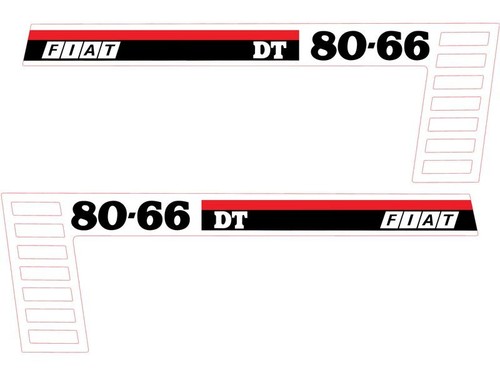 Set decalcomanie fiatagri - set,
