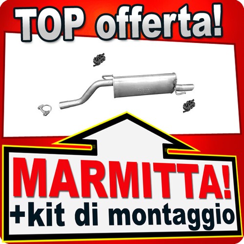 Silenziatore posteriore per - posteriore,