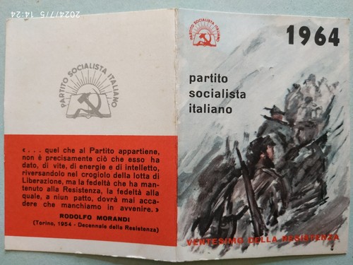 Tessera partito socialista