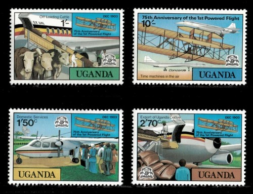 Uganda 1978 primo volo - primo,