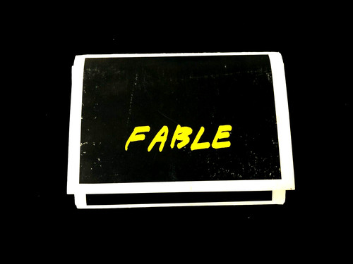 John baldessari fable - john, 1977