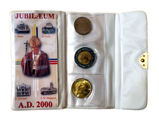 Set Tre Monete Giubileo Roma Anno Santo 2000
