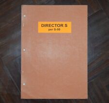 ROLAND DIRECTOR S SYS-503 per S-50 manuale d'uso in italiano - Istruzioni