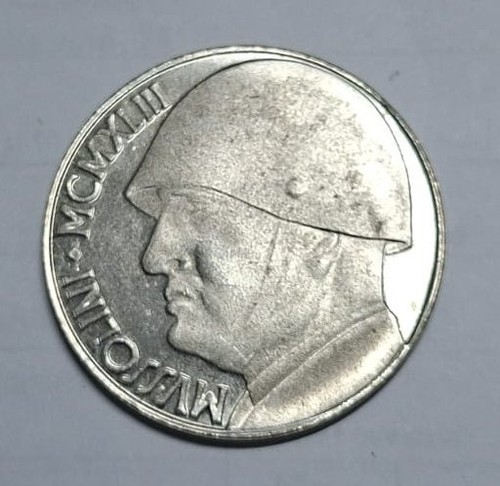 Lire con volto - 20, mussolini