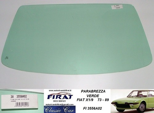 Parabrezza fiat verde - fiat, x1/9