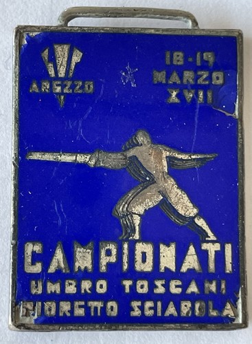 Medaglia guf arezzo campionati - medaglia,