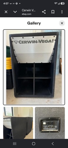 Cerwin vega 36b pair - vega, sl-36b