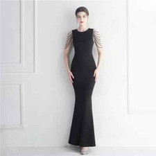 Vestito Abito Elegante Lungo