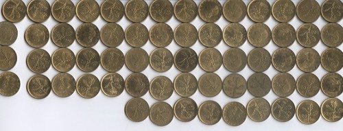 Monete italiane lire dal - monete, 20