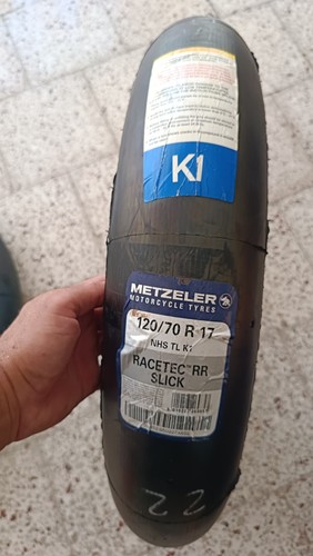 Metzeler racetec 120 17 - k1, 120/70/17