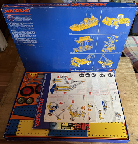 Meccano période zinguée - meccano,