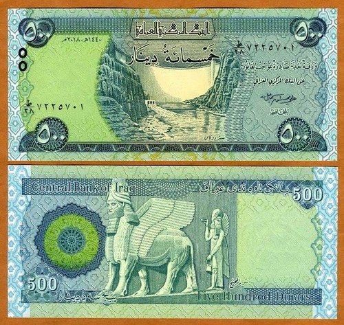 Iraq 500 dinari 2018 - iraq,,