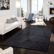 Tappeto Fibra Naturale Soggiorno Pelo Corto Monocromatico Moderno Fatto A Mano