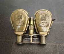 Binocolo nautico antico in ottone monocolo vintage Spyglass