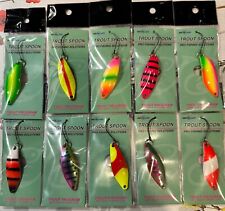 SPOON TROUT AREA 5 GR CUCCHIAINI ONDULANTI  SPINNING TROTA LAGO
