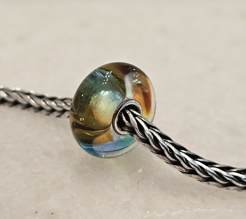 Trollbeads arcobaleno verde - trollbeads, "arcobaleno