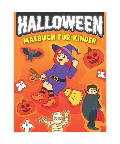Halloween malbuch für kinder - halloween,