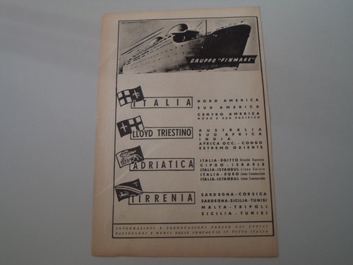 Advertising pubblicità 1950 - advertising,