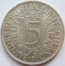 Moneta BRD Aquila D'Argento 5