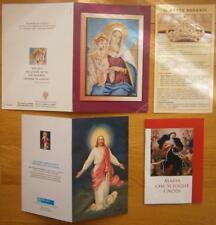 LIBRETTI PIEGHEVOLI RELIGIOSI SANTINI #sa35