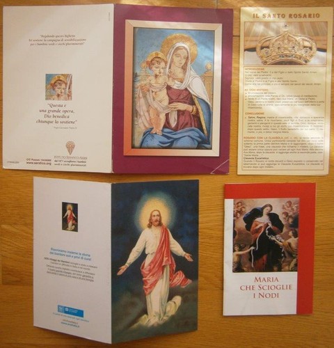 Libretti pieghevoli religiosi - pieghevoli,