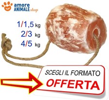 Pietra di SALE HIMALAYA → 1,5 / 3 / 5 kg >> Integratore Idratante per il CAVALLO