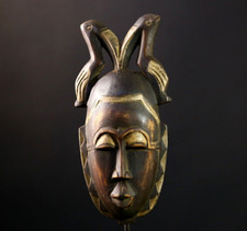 Maschera guro africana vintage - guro,