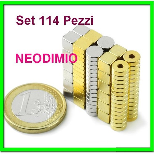 Set 114 neodimio - set, magnete