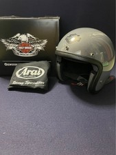 Casco Harley-Davidson Classic Super Spectra Fibra Taglia L Blu/Grigio Nuovo