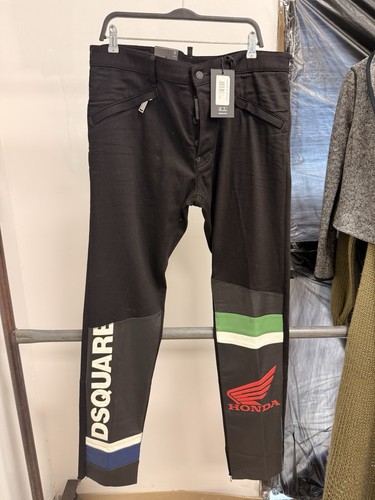 Pantaloni neri dsquared2 - pantaloni,