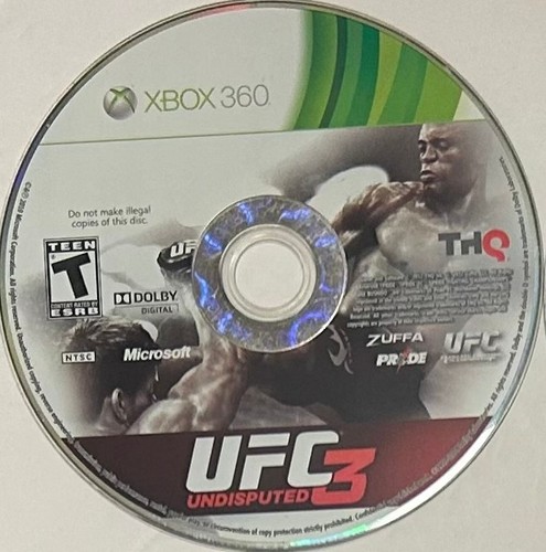 Ufc undisputed microsoft - undisputed, 3