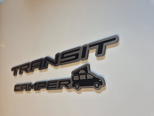 Distintivi camper transit - transit, x2
