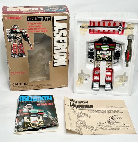 Bandai godaikin laserion 1984 - laserion,
