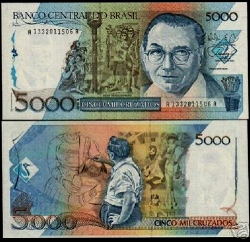 Brasile 5000 cruzados - 5000,