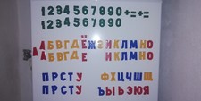 Set Lettere calamite su frigo