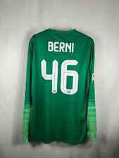 Maglia inter Berni indossata portiere serie a green vintage stock pro maillot