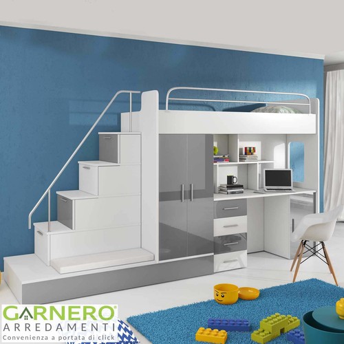 Cameretta per bambini bianco - , e